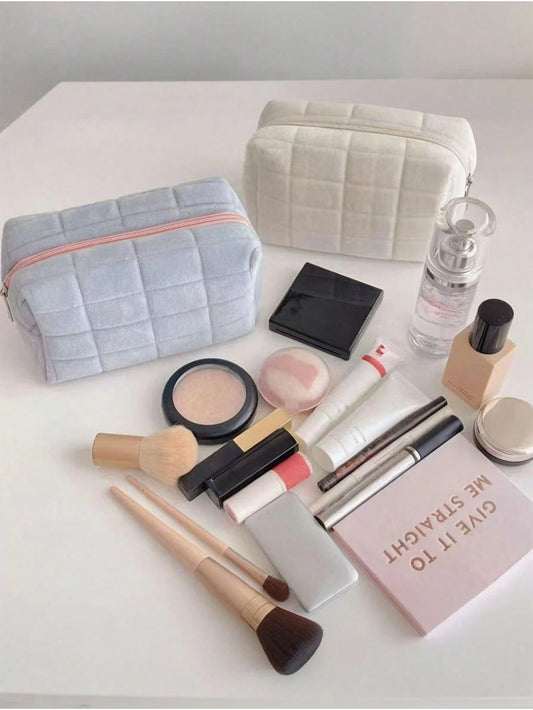 1pc Basic Cosmetic Bag