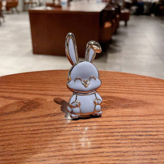 1pc/Set Adhesive Mobile Phone Holder Stand Rabbit-Shaped