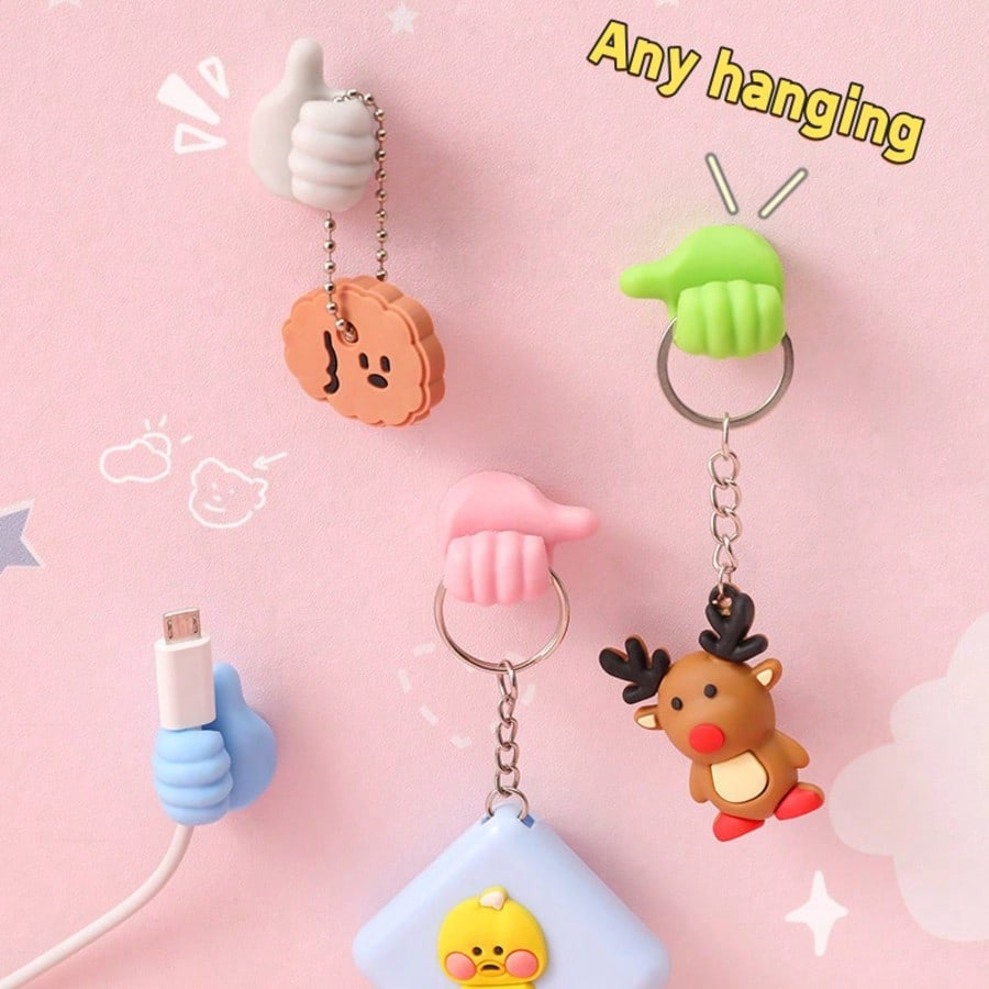 20pcs Multi-Function Thumb Wall Hooks