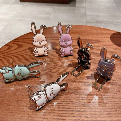 1pc/Set Adhesive Mobile Phone Holder Stand Rabbit-Shaped