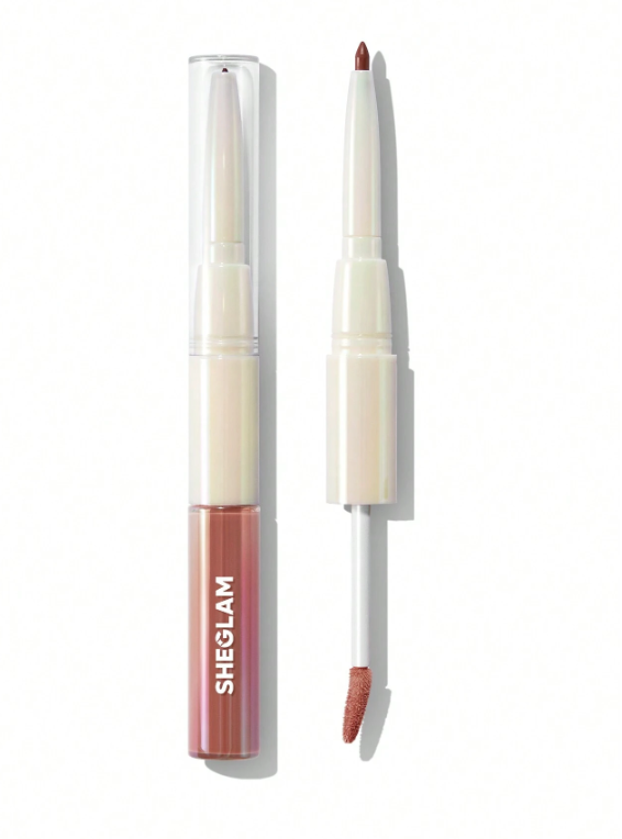 2-in-1 liquid lipstick and lipliner