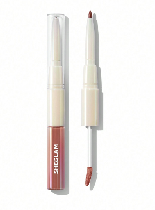 2-in-1 liquid lipstick and lipliner