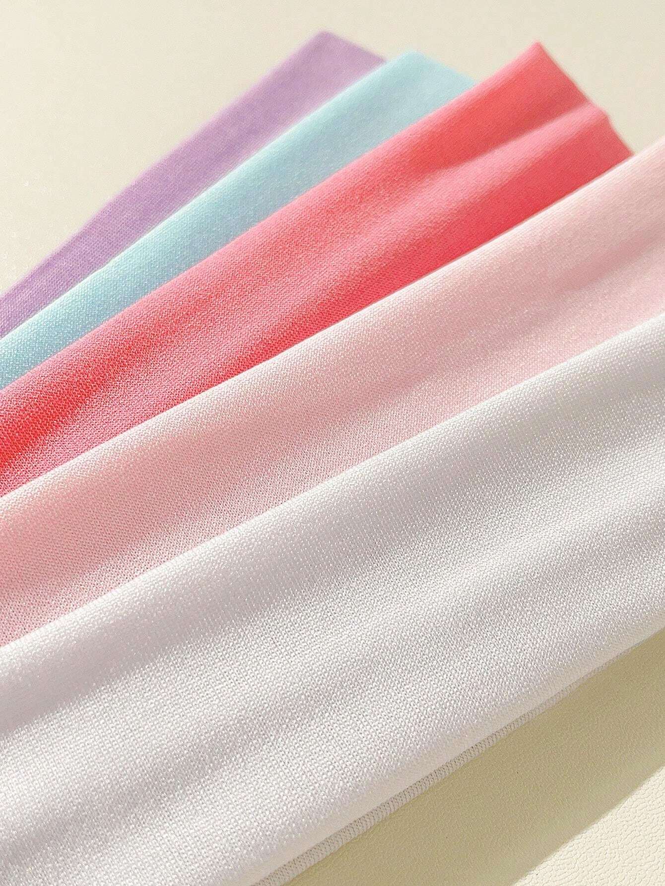 10pcs Hair Ties + Sports Headbands Combination Set