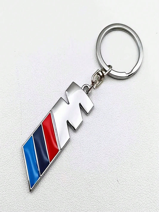 BMW M Accessories Metal Key Chain Logo M
