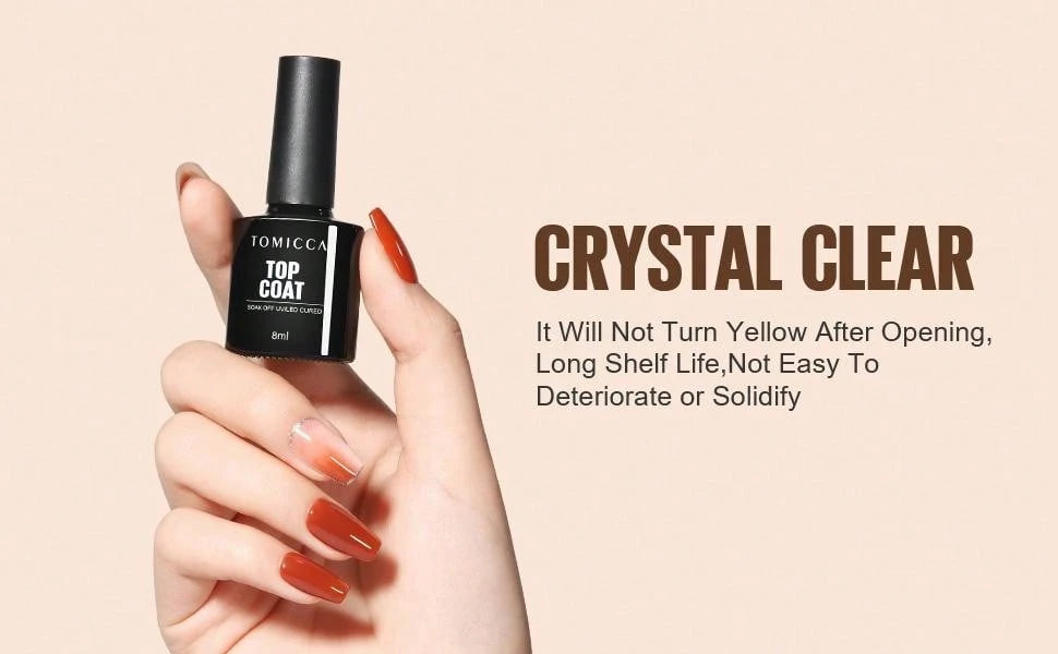 Clear Base Coat&Top Coat Set